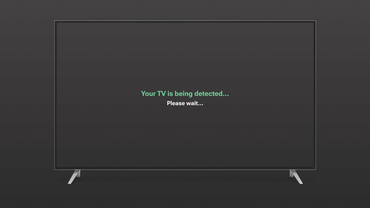 TV detection during IR setup